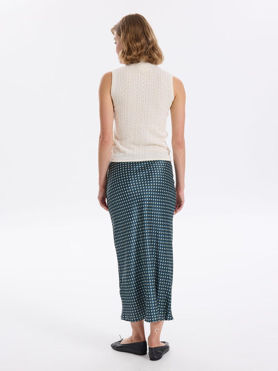Rhona Silk Skirt