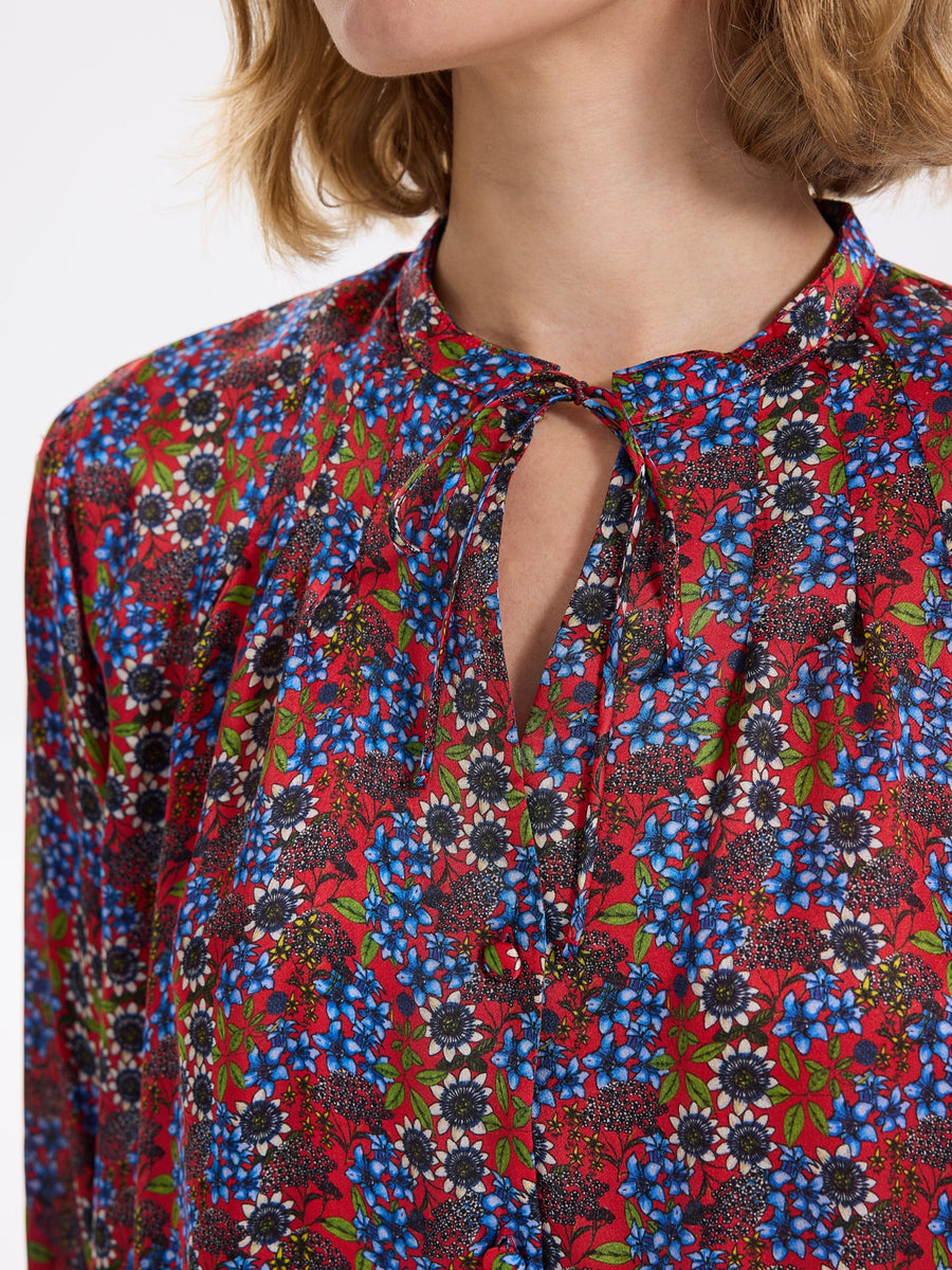 Ashwyn Silk Blouse