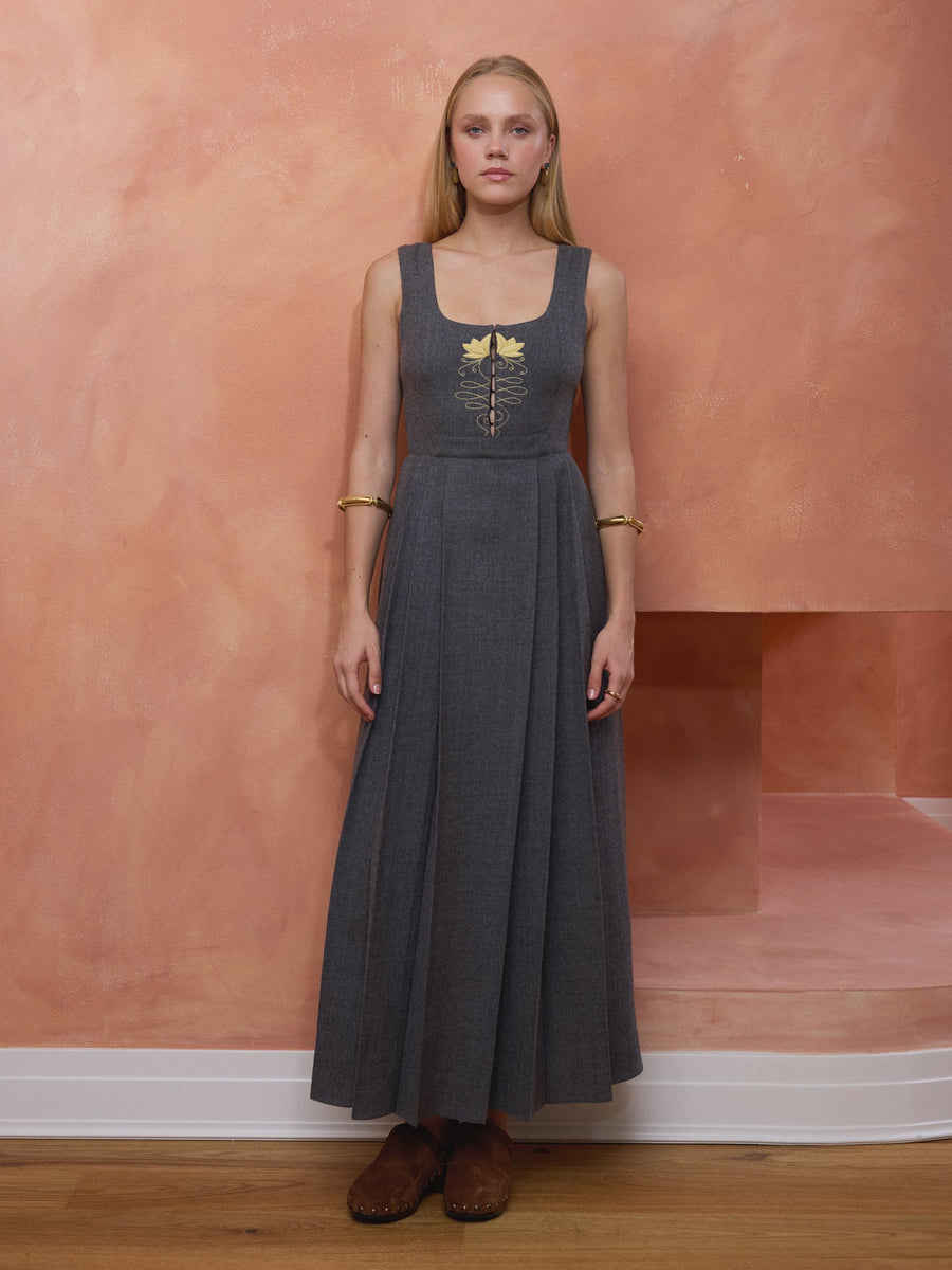 Copper Wool Dress