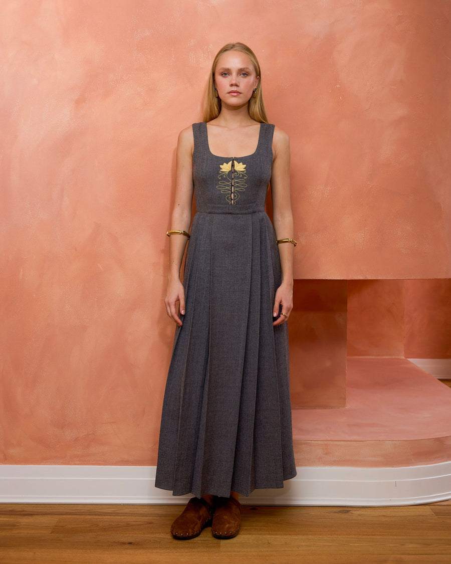 Copper Wool Dress