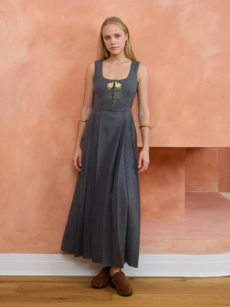 Copper Wool Dress