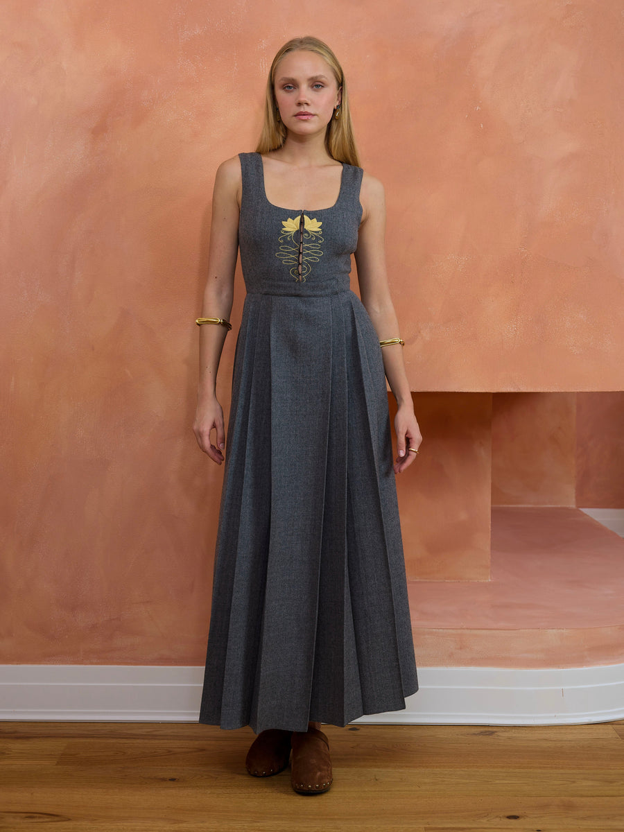 Copper Wool Dress