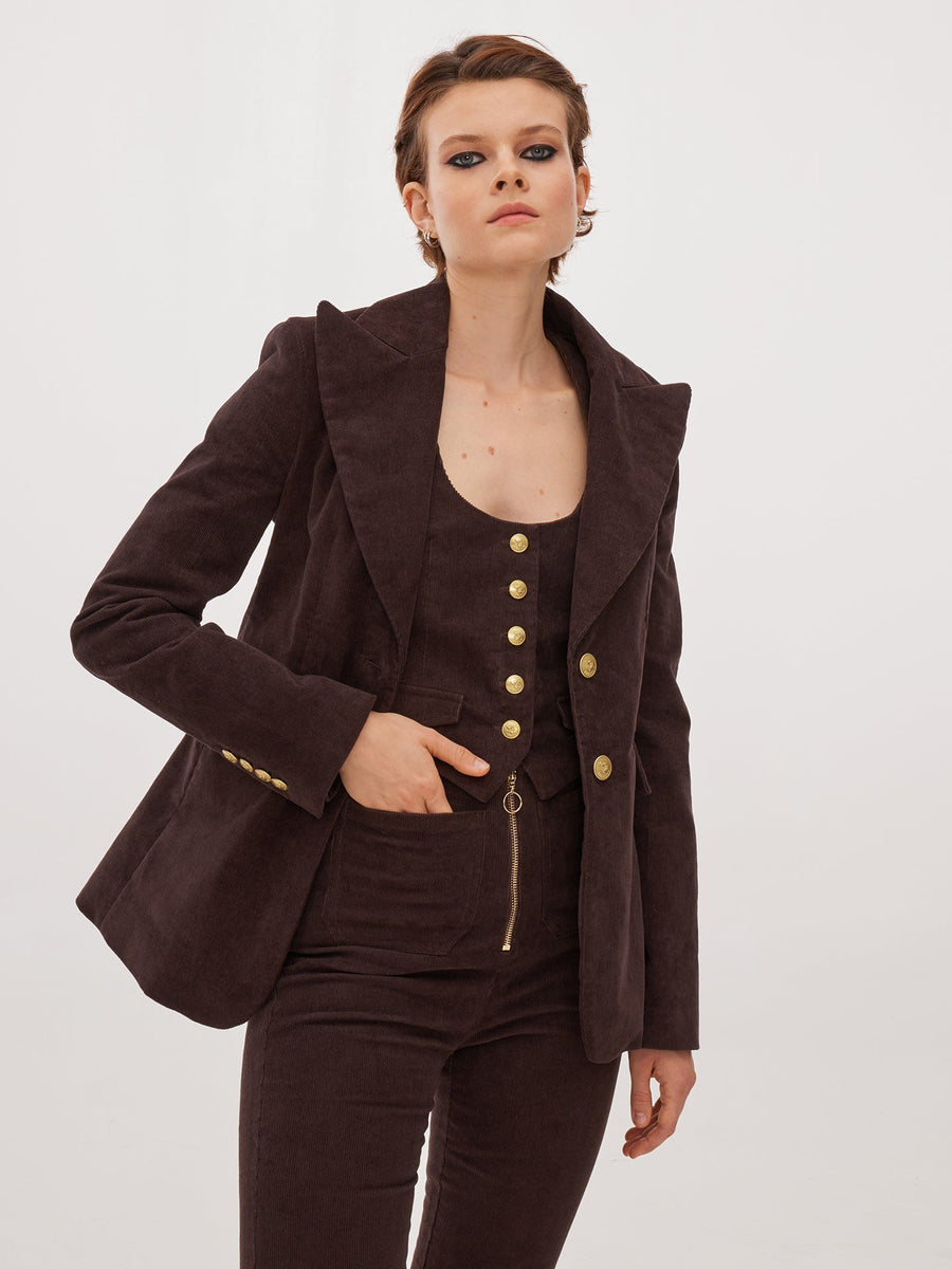 Aleema Corduroy Blazer