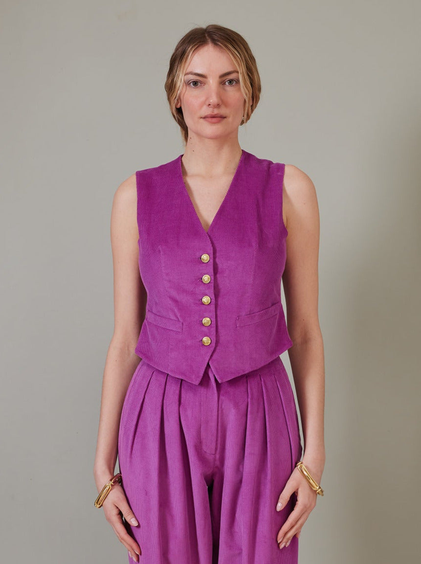 Vida Corduroy Vest