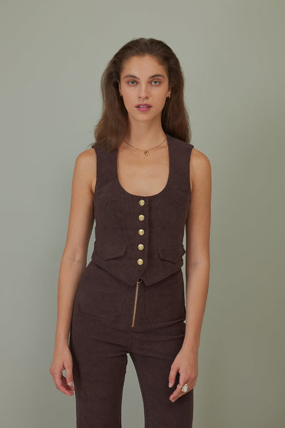 Tılsım Corduroy Vest