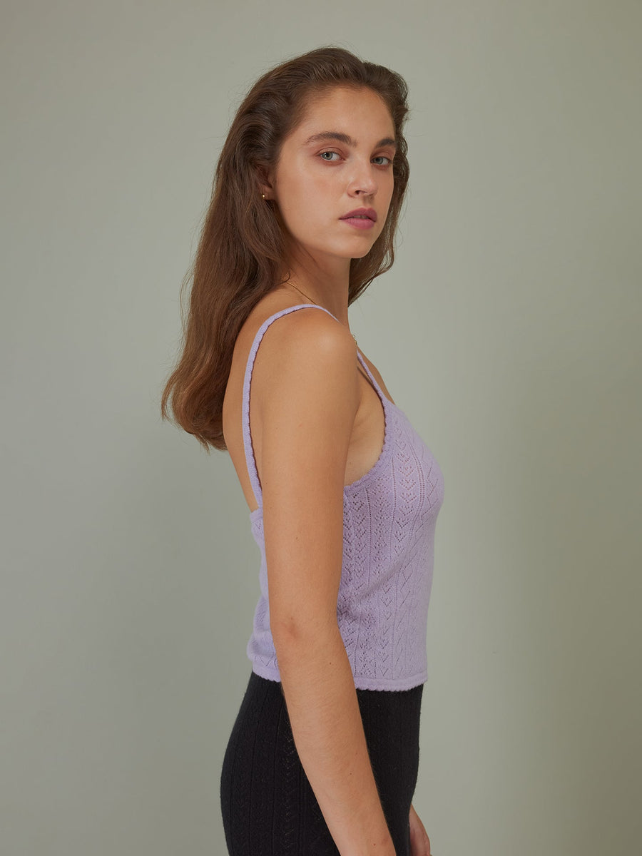 Hearts in a Row Knit Tank