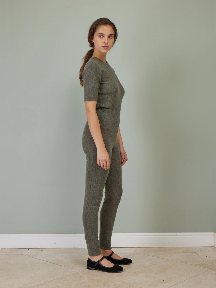 Hearts in a Row Knit Pant