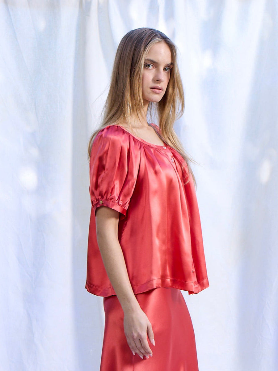 Belle Silk Top
