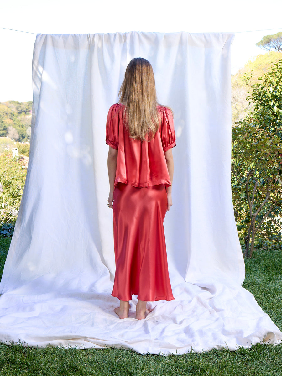 Sibelle Silk Skirt
