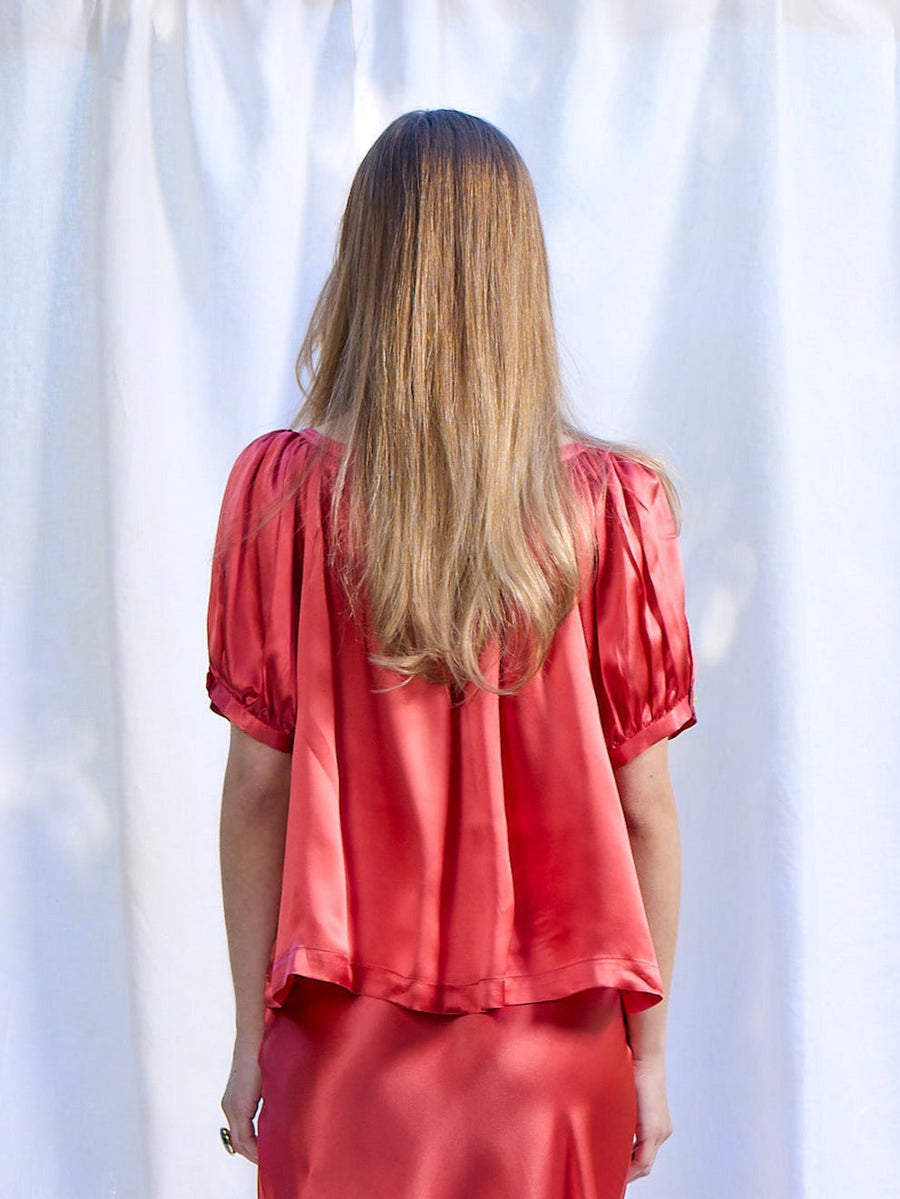 Belle Silk Top