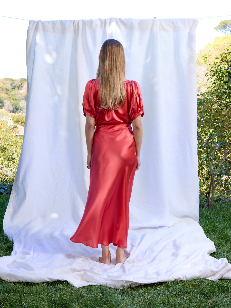Sibelle Silk Skirt