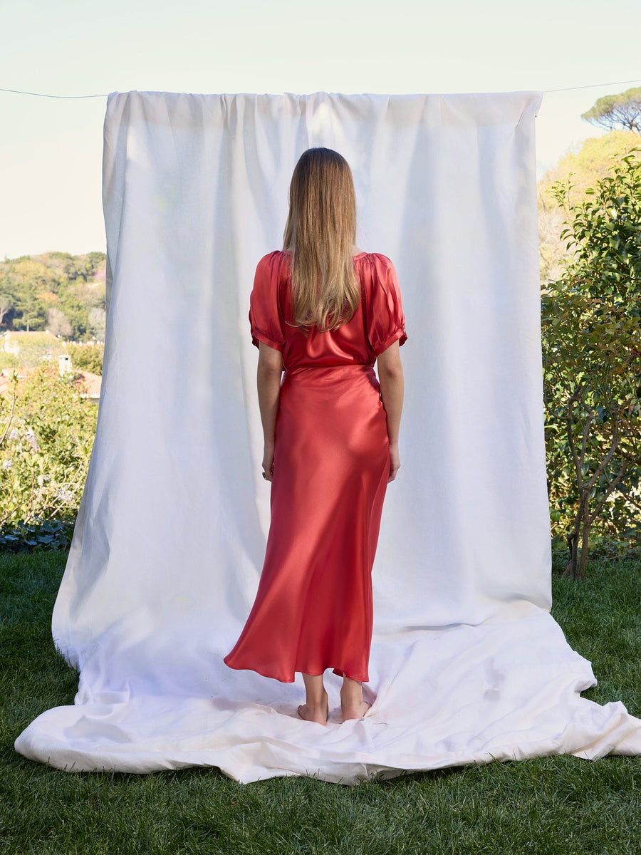 Sibelle Silk Skirt
