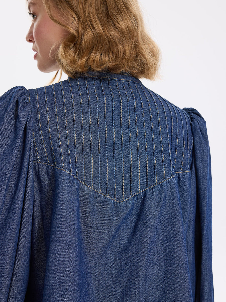 Daria Denim Top