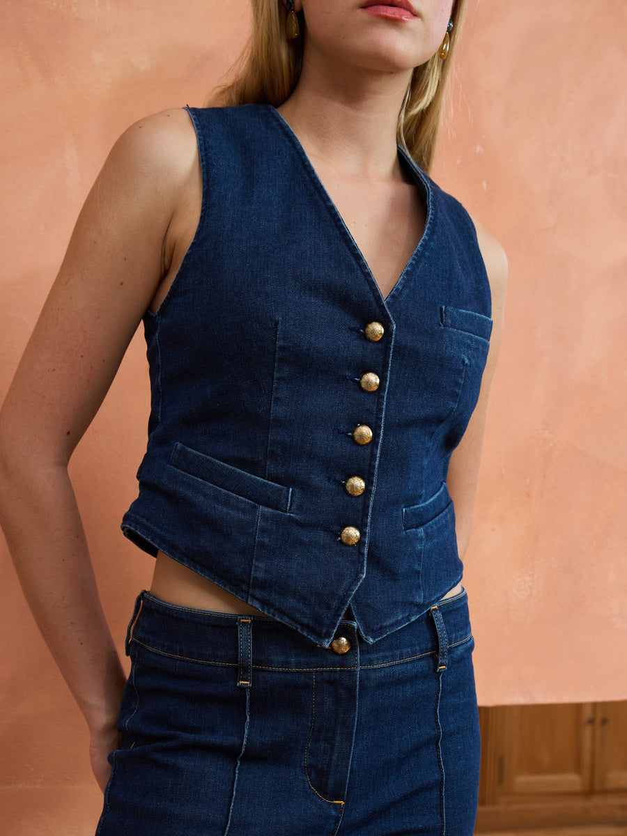 Vida Denim Vest