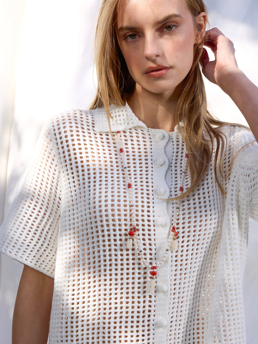 Leilani Crochet Shirt