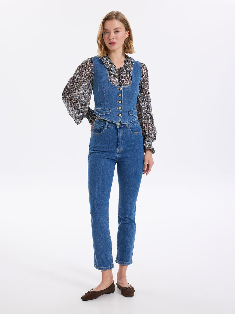 Marfa Denim Vest