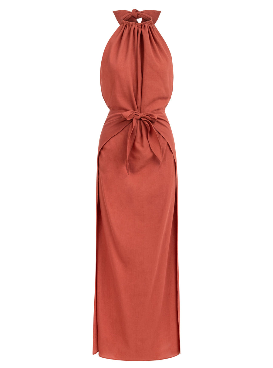 fatima silk dress AW Fatima Dress