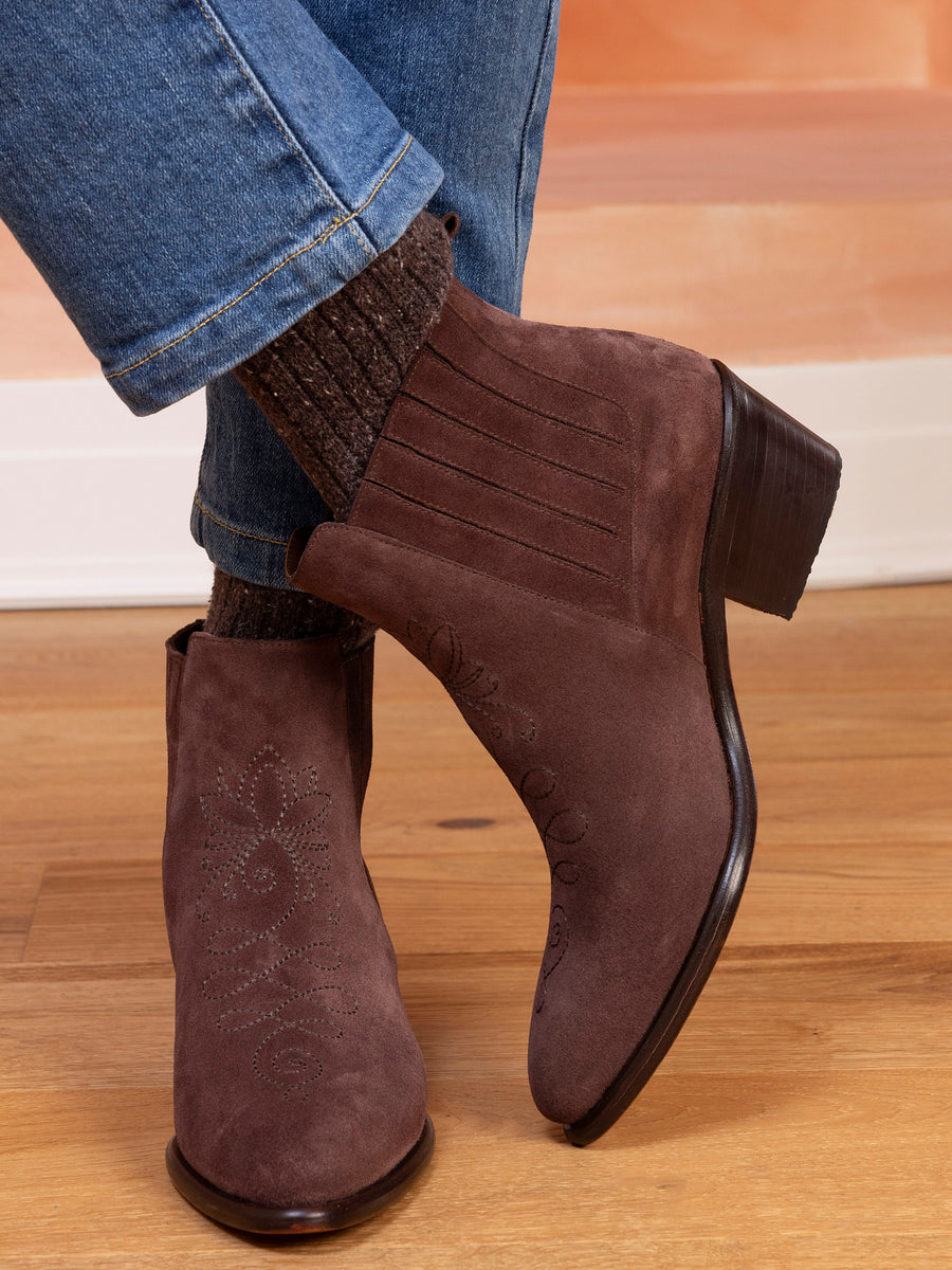 Padme Suede Bootie