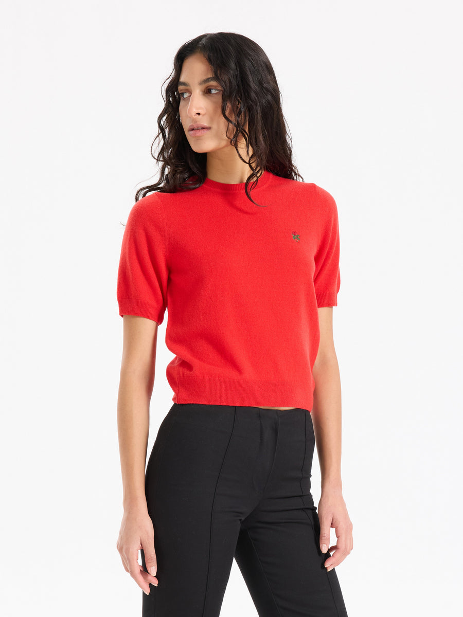 Lover's Knot Wool Cashmere Sweater