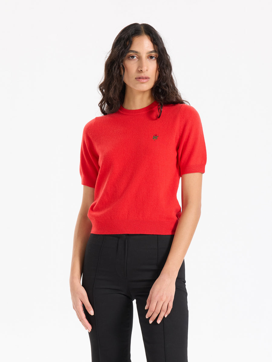 Lover's Knot Wool Cashmere Sweater