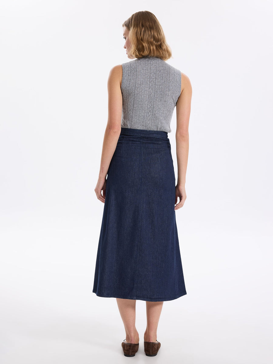 Roya Denim Skirt