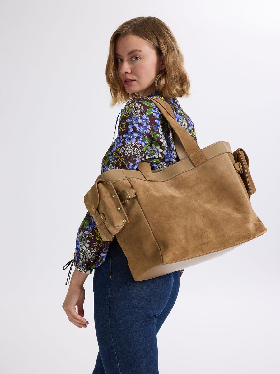 Shen Suede Tote