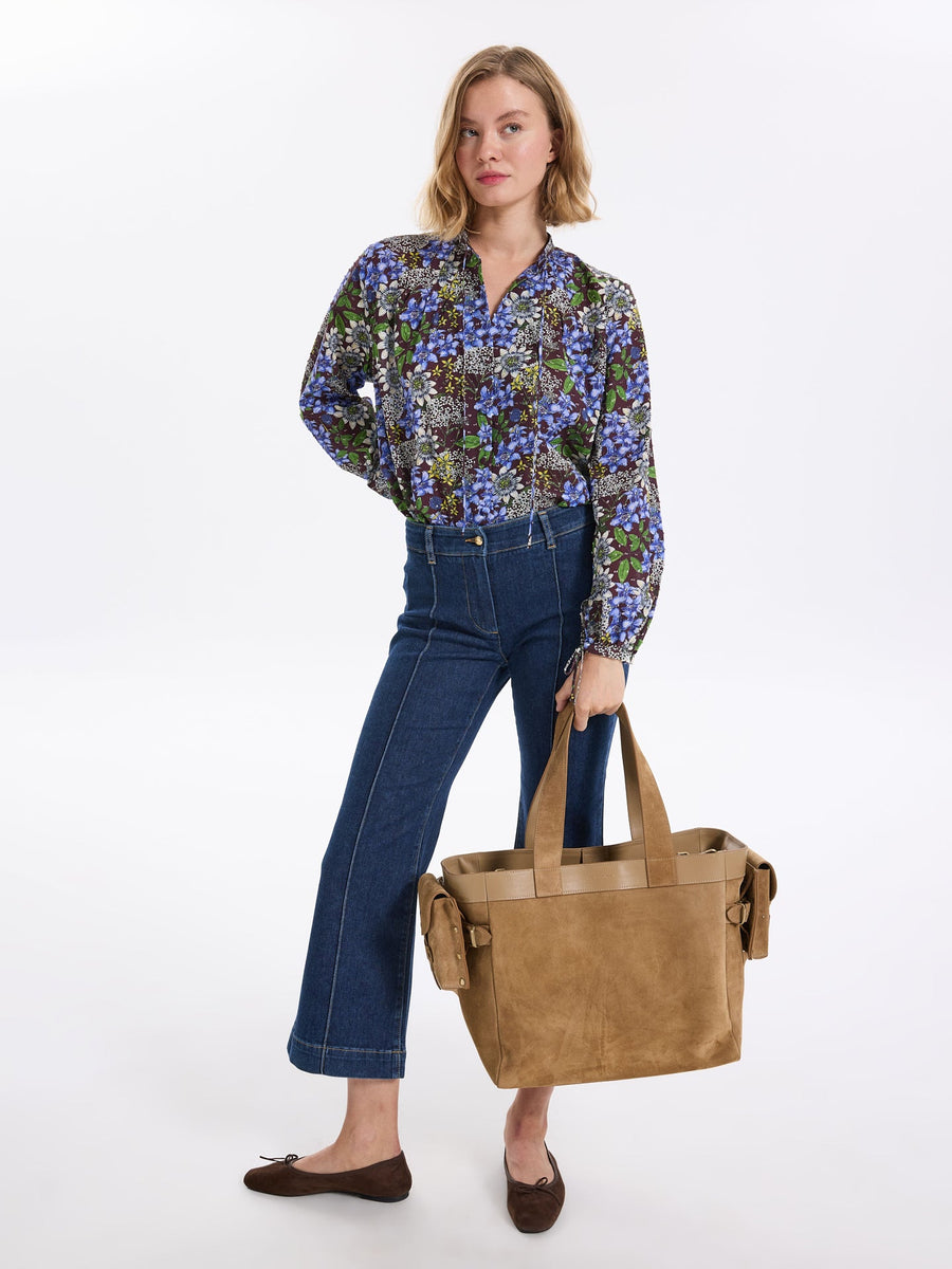 Shen Suede Tote
