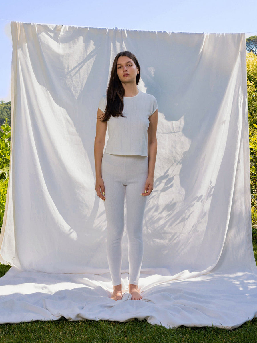 Hearts in a Row Organic Cotton Leggings