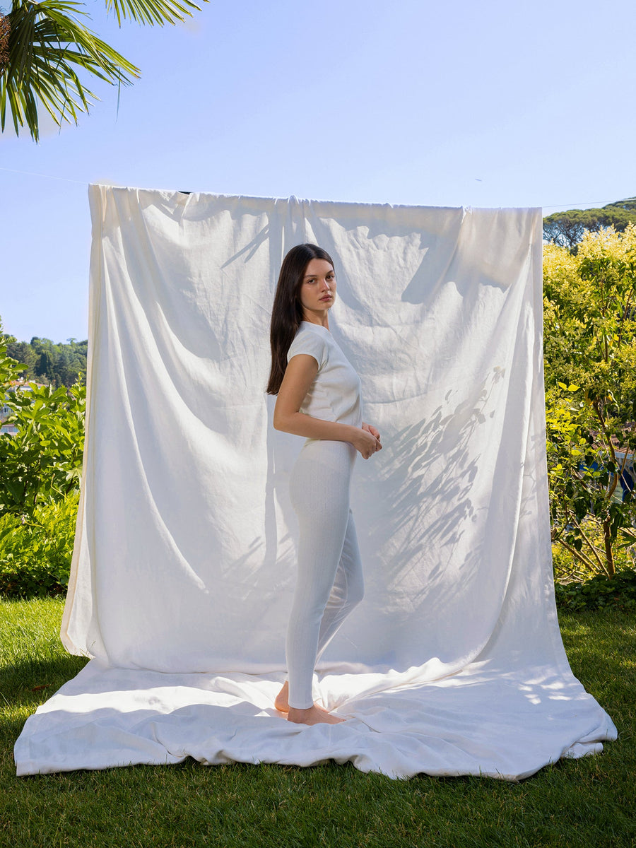 Hearts in a Row Organic Cotton Leggings