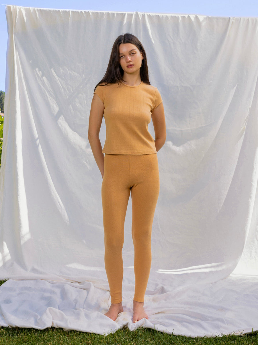 Hearts in a Row Organic Cotton Leggings
