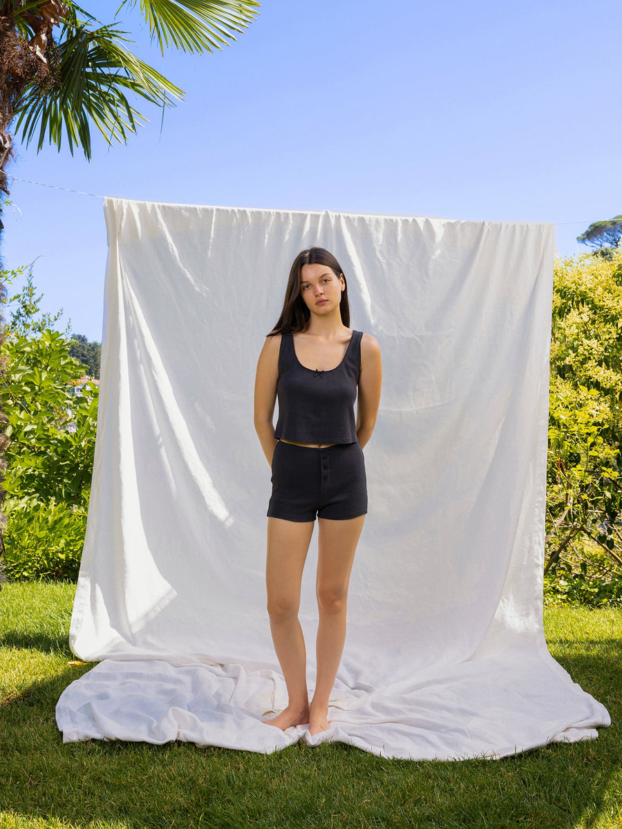 Hearts in a Row Organic Cotton Tank