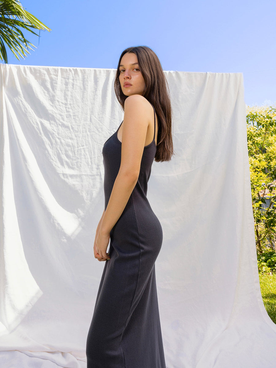 Hearts in a Row Organic Cotton Midi Slip