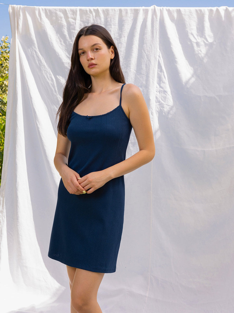 Hearts in a Row Organic Cotton Mini Slip