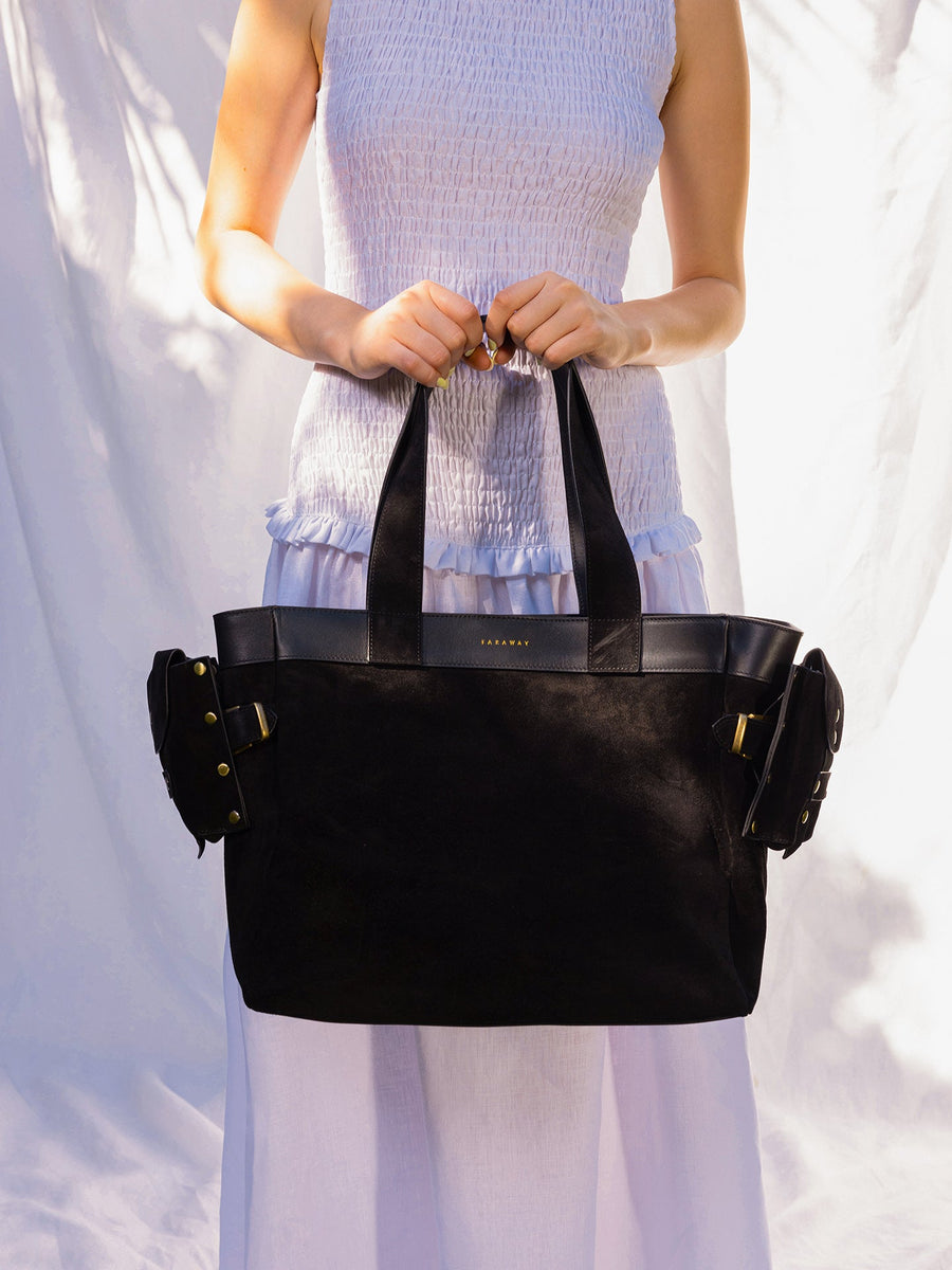 Shen Suede Tote