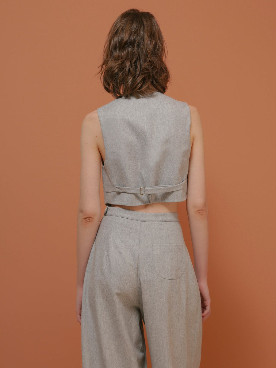 Cropped Vida Vest