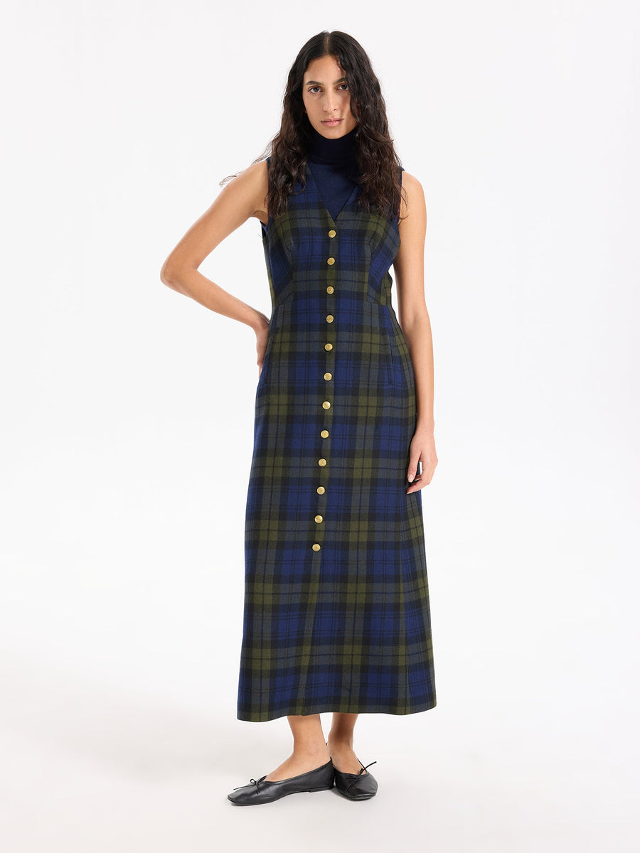 Grainne Midi Wool Dress