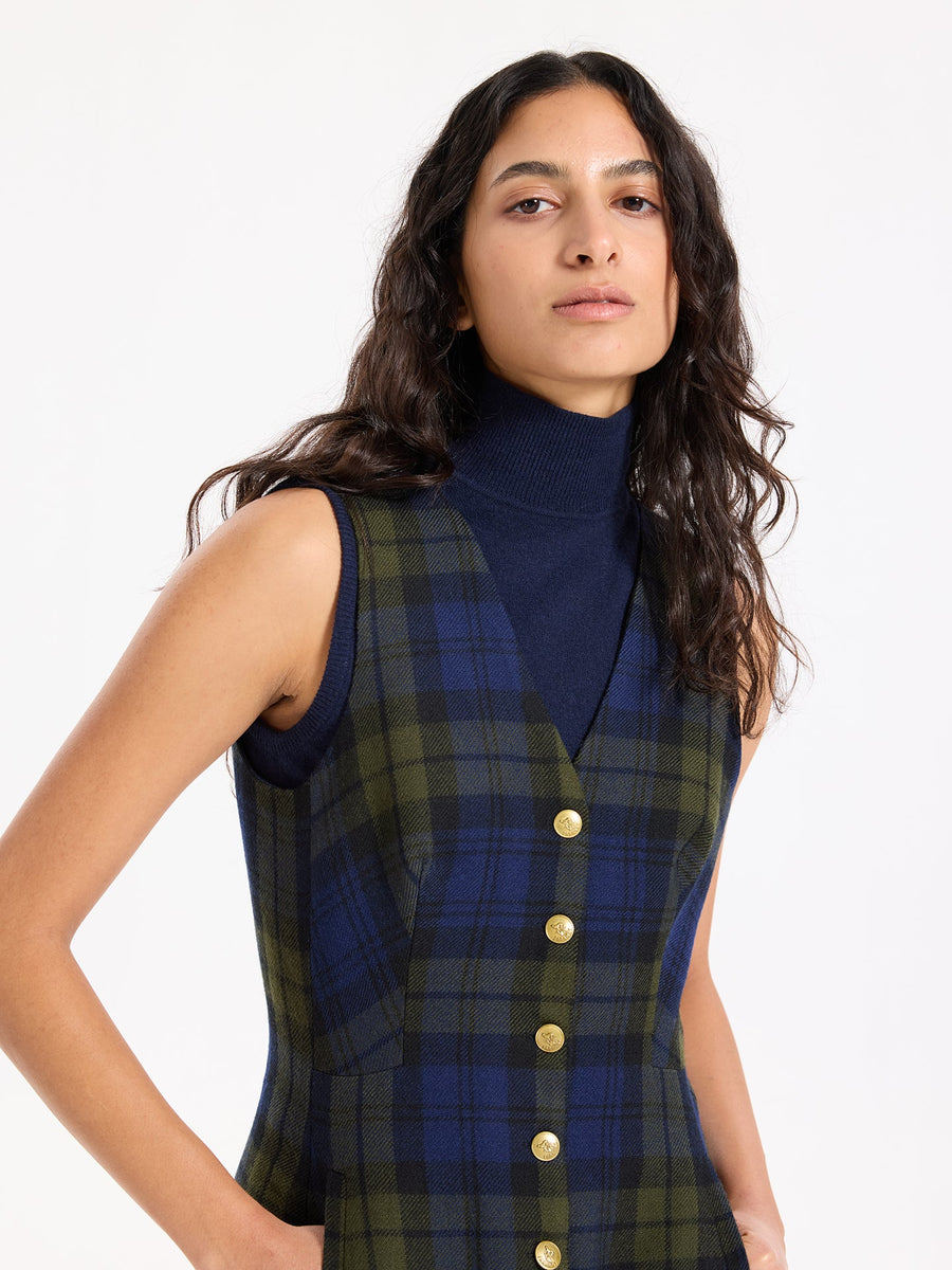 Grainne Midi Wool Dress