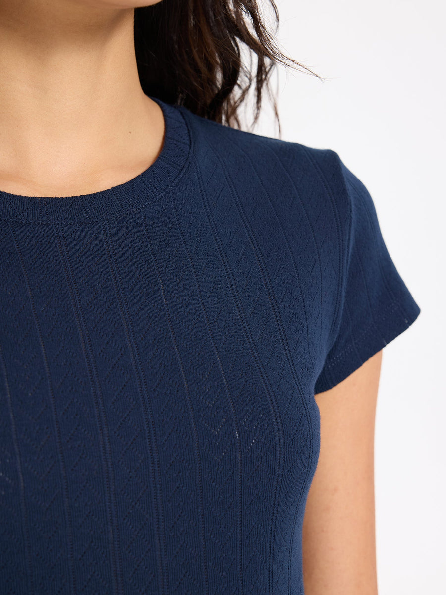 Hearts in a Row Mini Tee