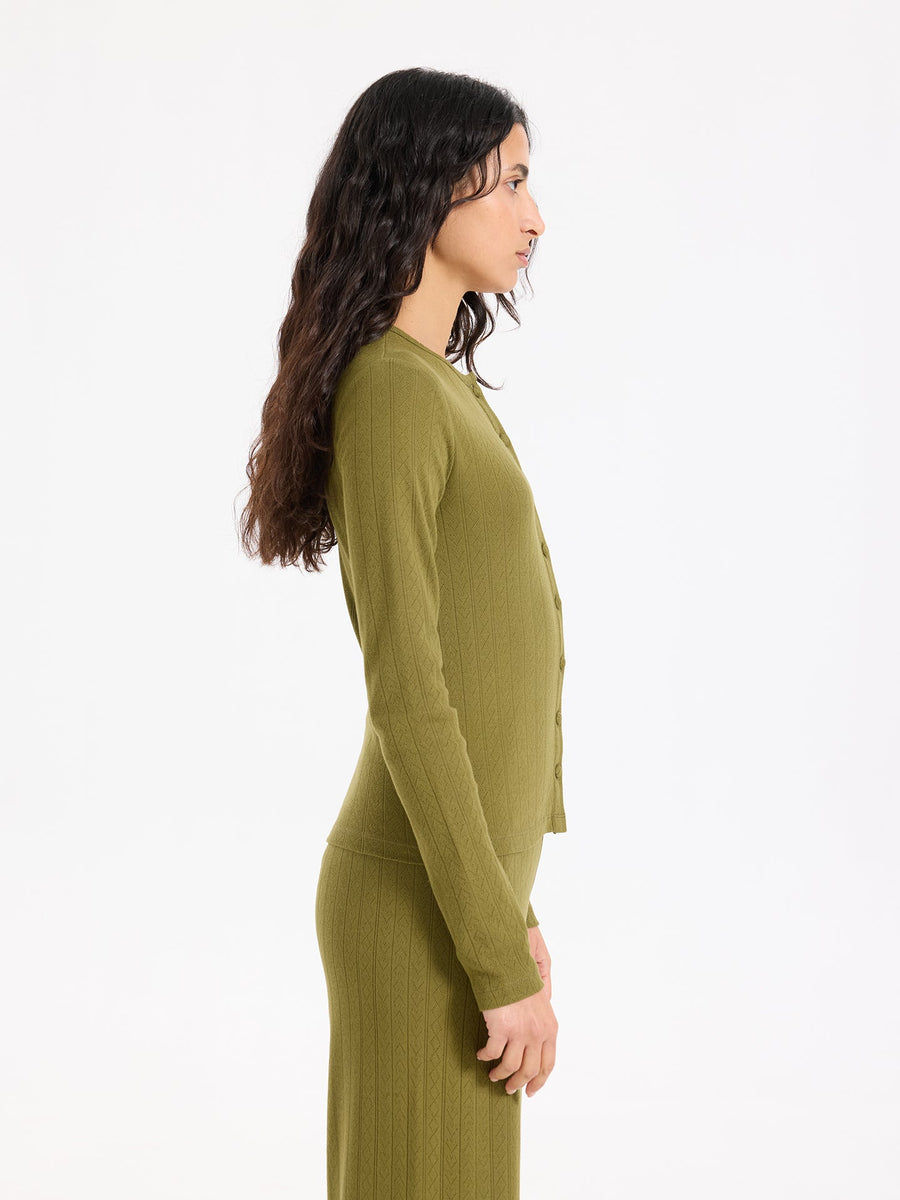 Hearts in a Row Light Cardigan