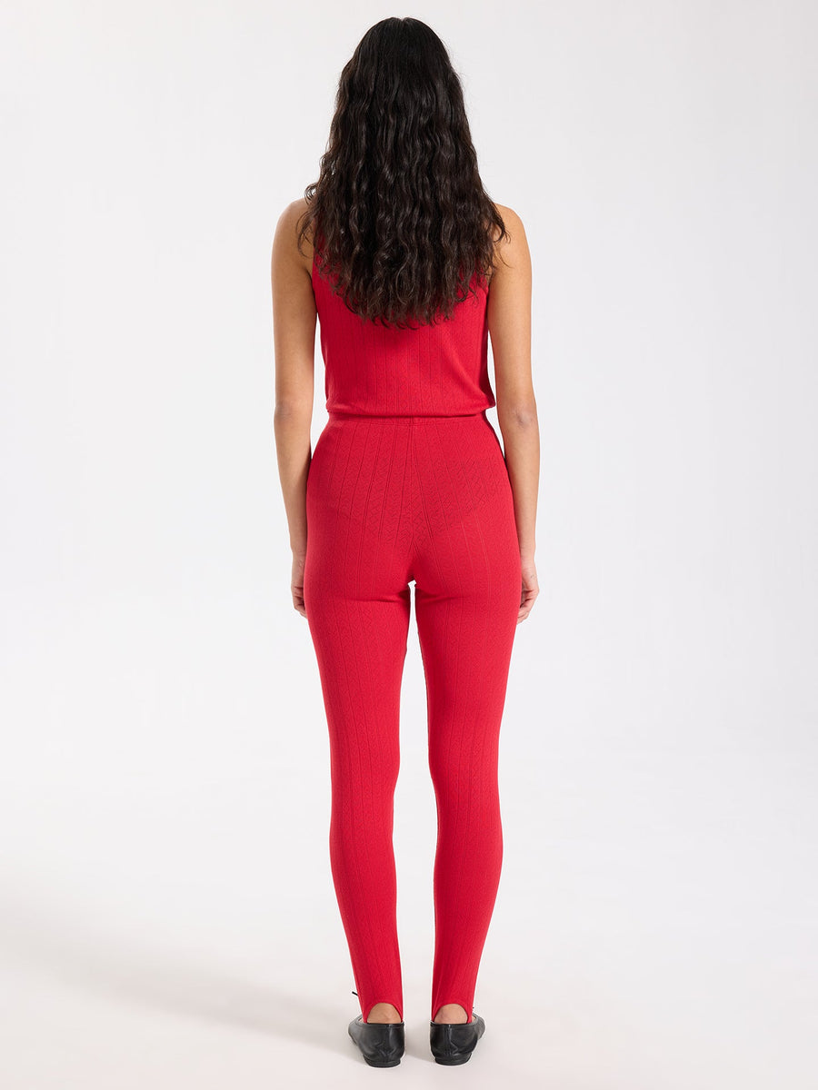 Hearts in a Row Stirrup Leggings