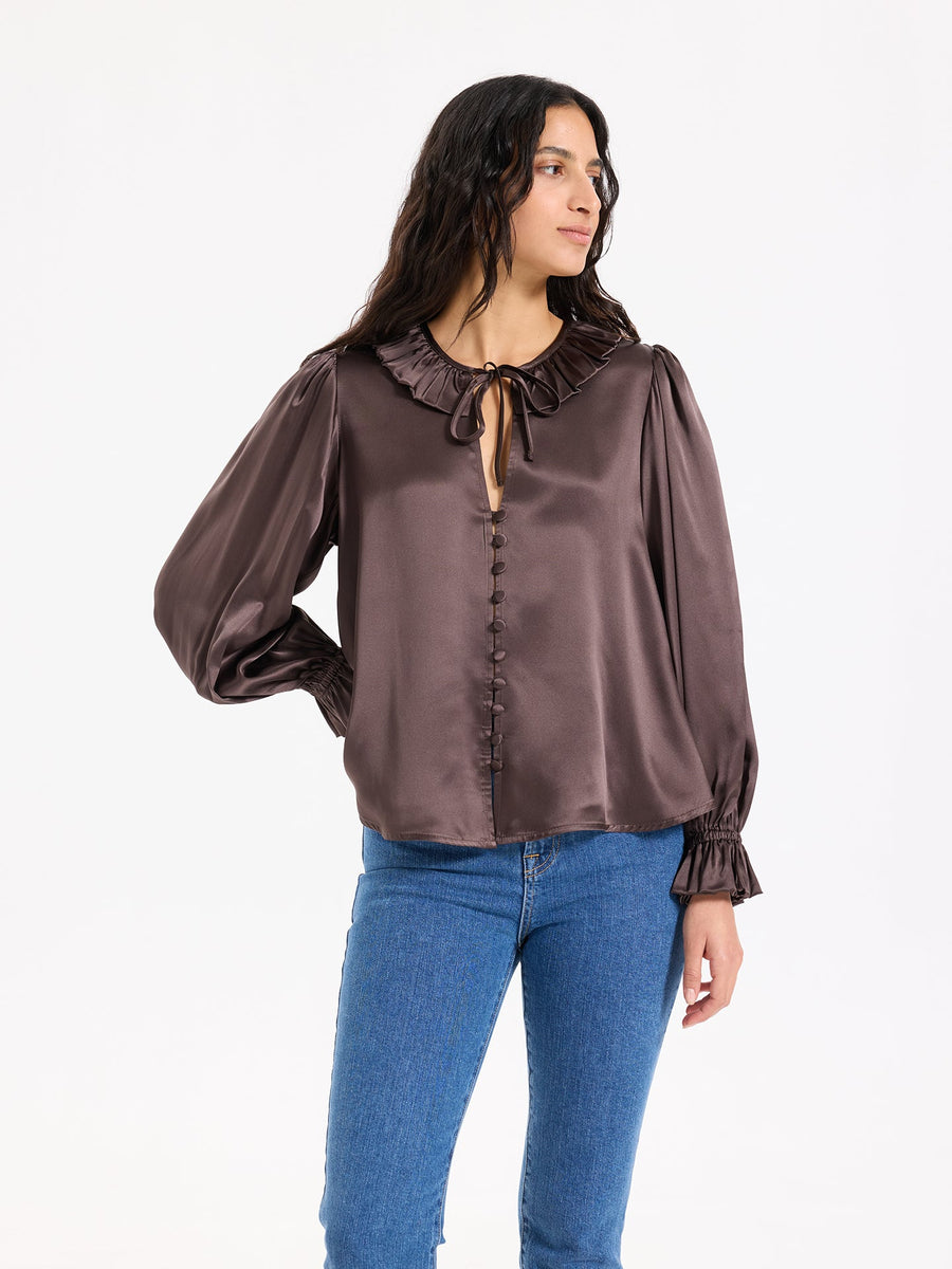 Léan Silk Blouse