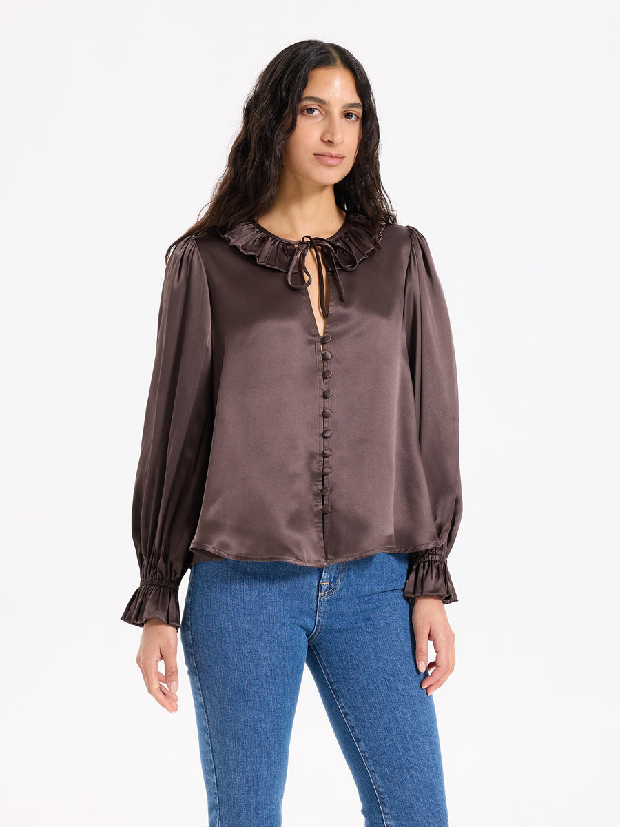Léan Silk Blouse
