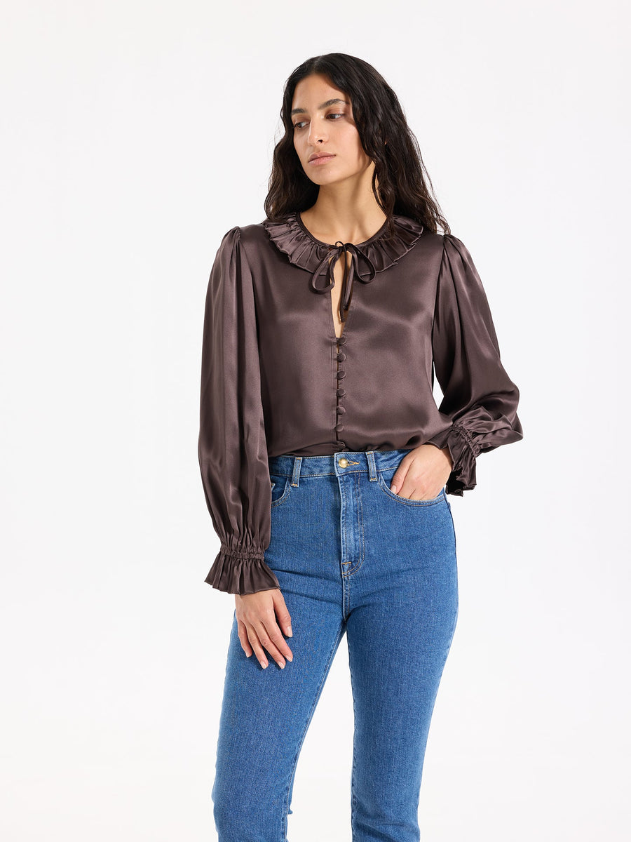 Léan Silk Blouse