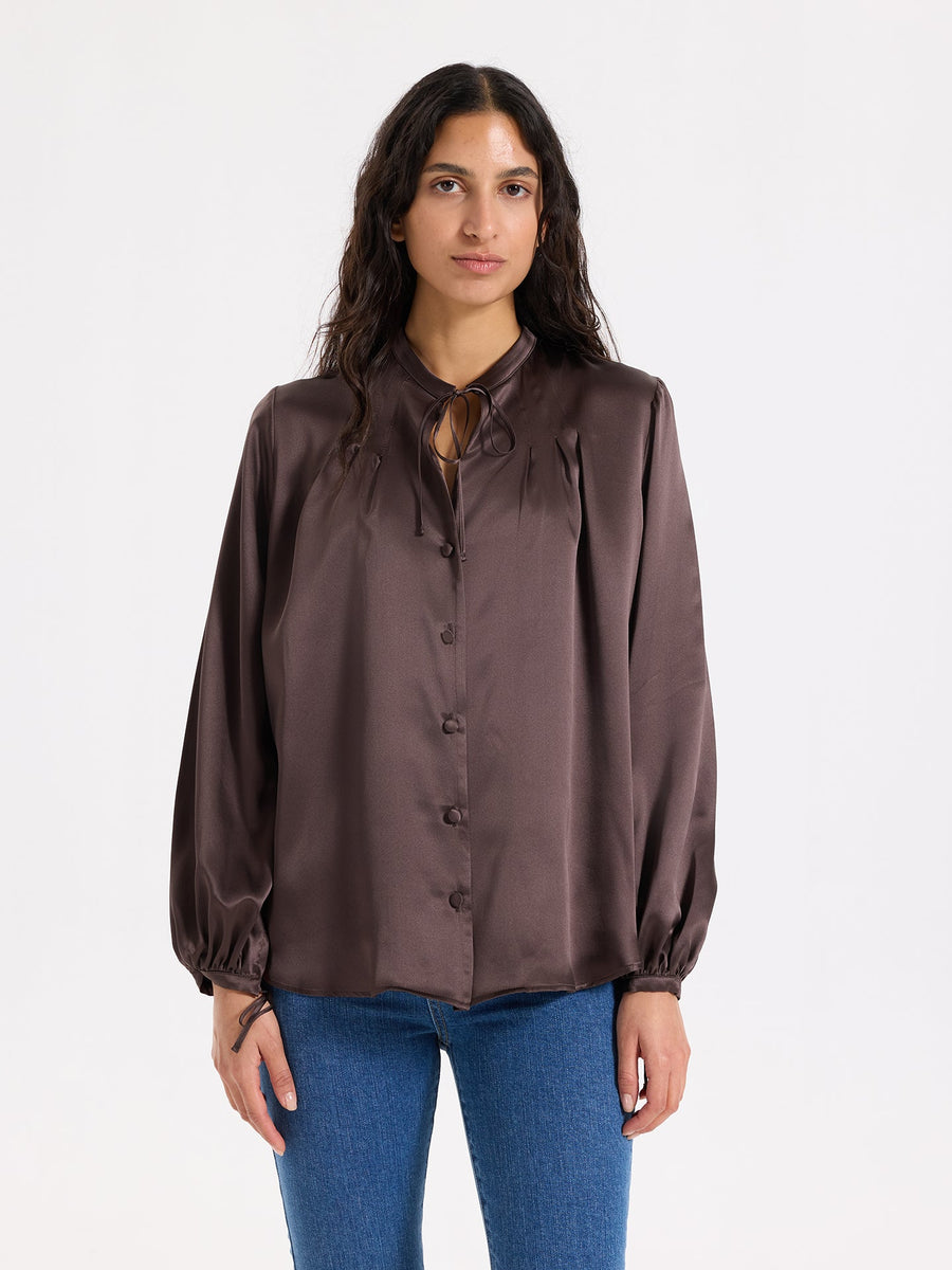 Ashwyn Silk Blouse