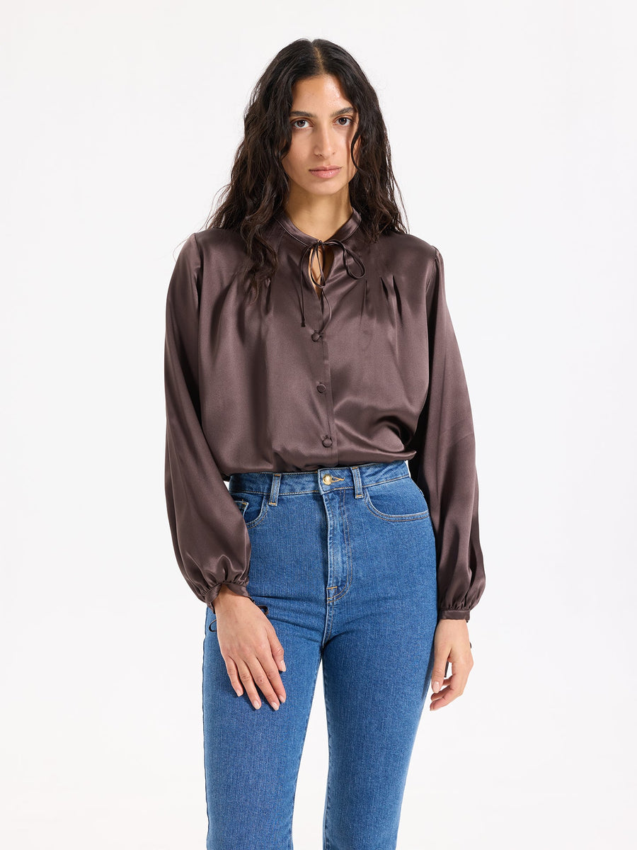 Ashwyn Silk Blouse